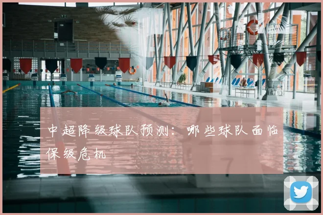 中超降级球队预测:哪些球队面临保级危机