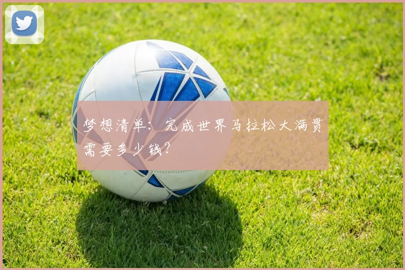 梦想清单:完成世界马拉松大满贯需要多少钱?