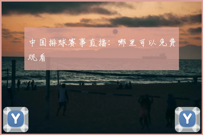 中国排球赛事直播：哪里可以免费观看